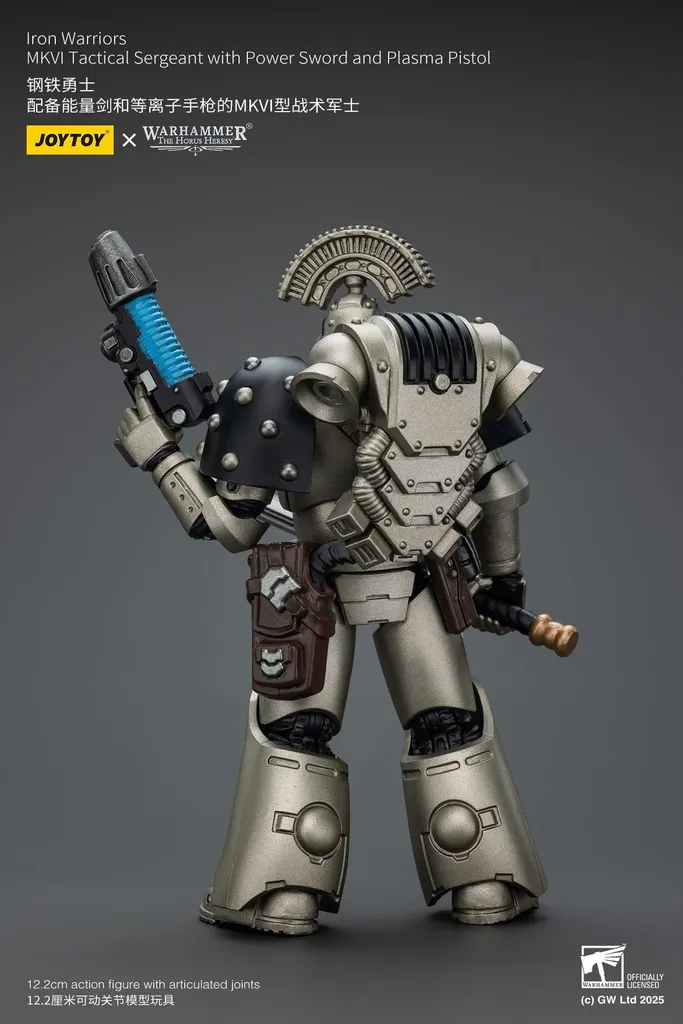 Figurine Warhammer Horus Heresy Iron Warriors MKVI Sergeant 1/18