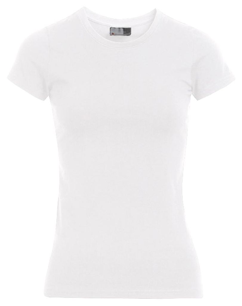 Promodoro - T-Shirt für Damen, Schmal LT2742 (XL) (Weiß)