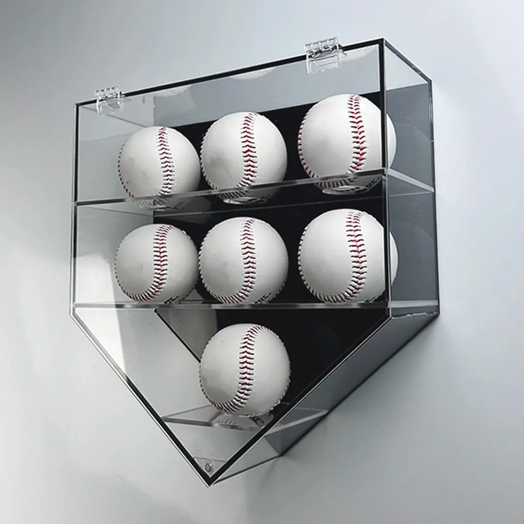 Rangement Mural pour Collection de Balles de Baseball, Format Compact - 18