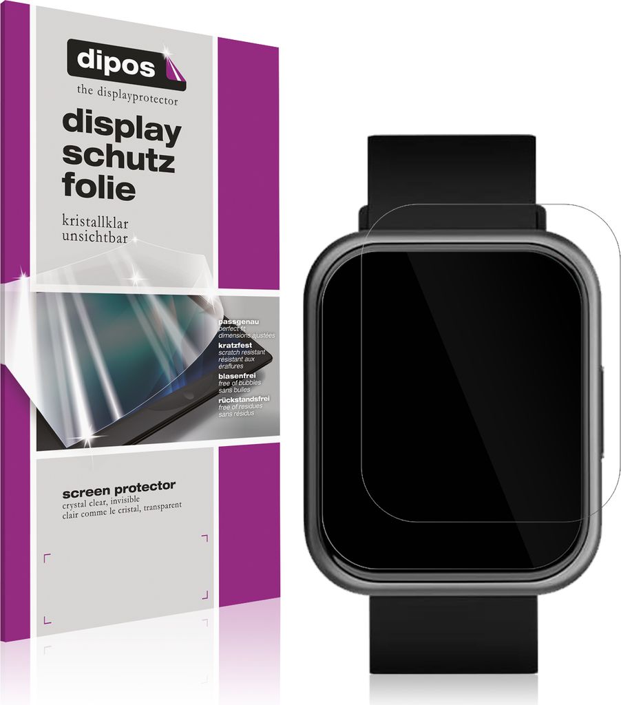 5x Schutzfolie für Noise ColorFit Ultra Display Folie klar Produktbild 