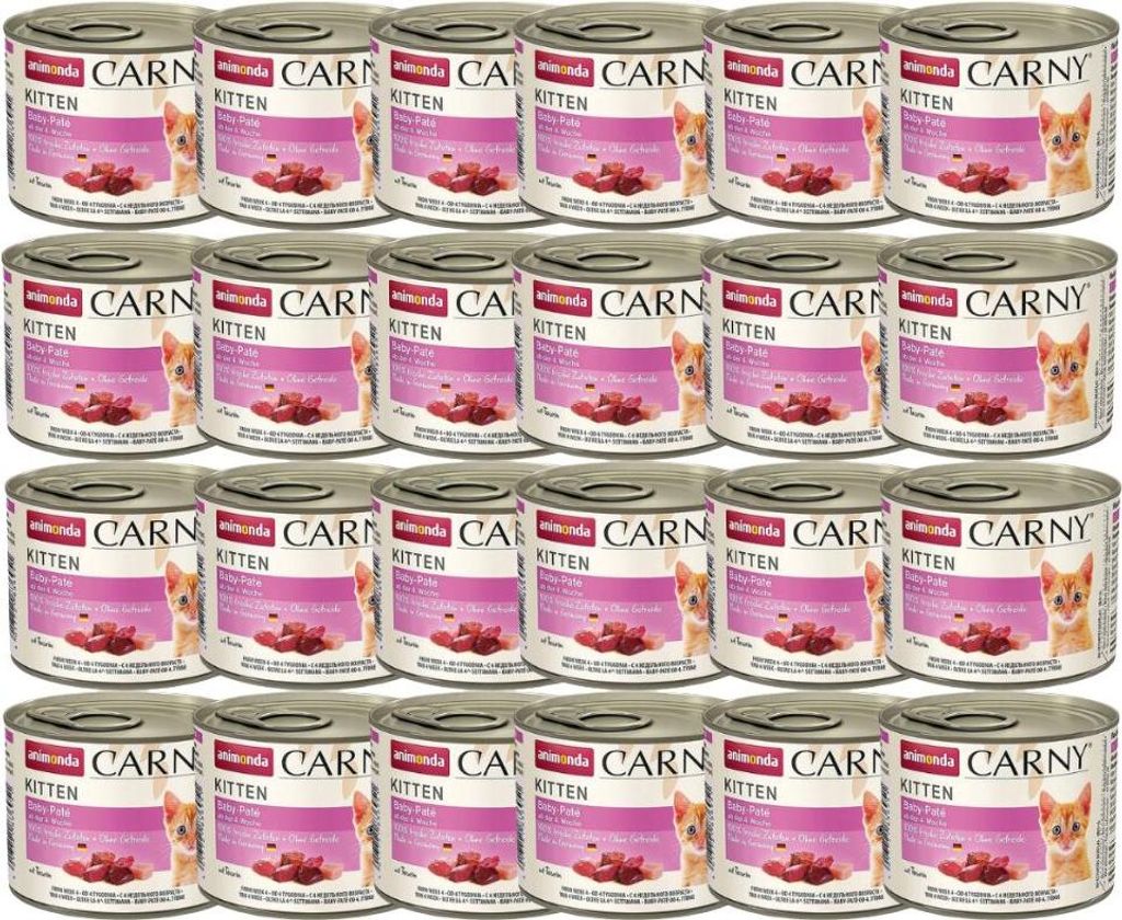 animonda Carny Kitten Baby-Paté 200 g, Kitten, jede Rasse, Produktbild 
