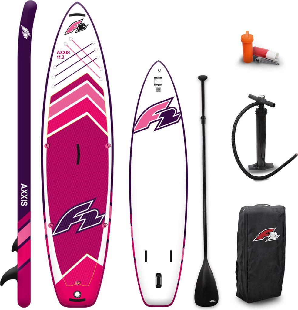 F2  Stand up Paddle Board AXXIS - Damen SUP 10,2  Pink Produktbild 