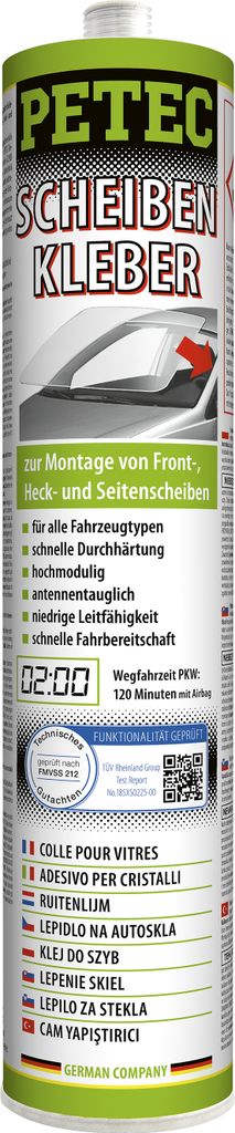 Petec Scheibenkleber Scheiben Klebstoff Auto LKW Bus KFZ Produktbild 