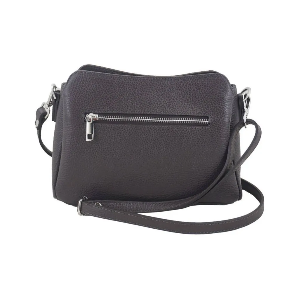 Sac en cuir véritable Barberini's 93111 avec finitions main - 4