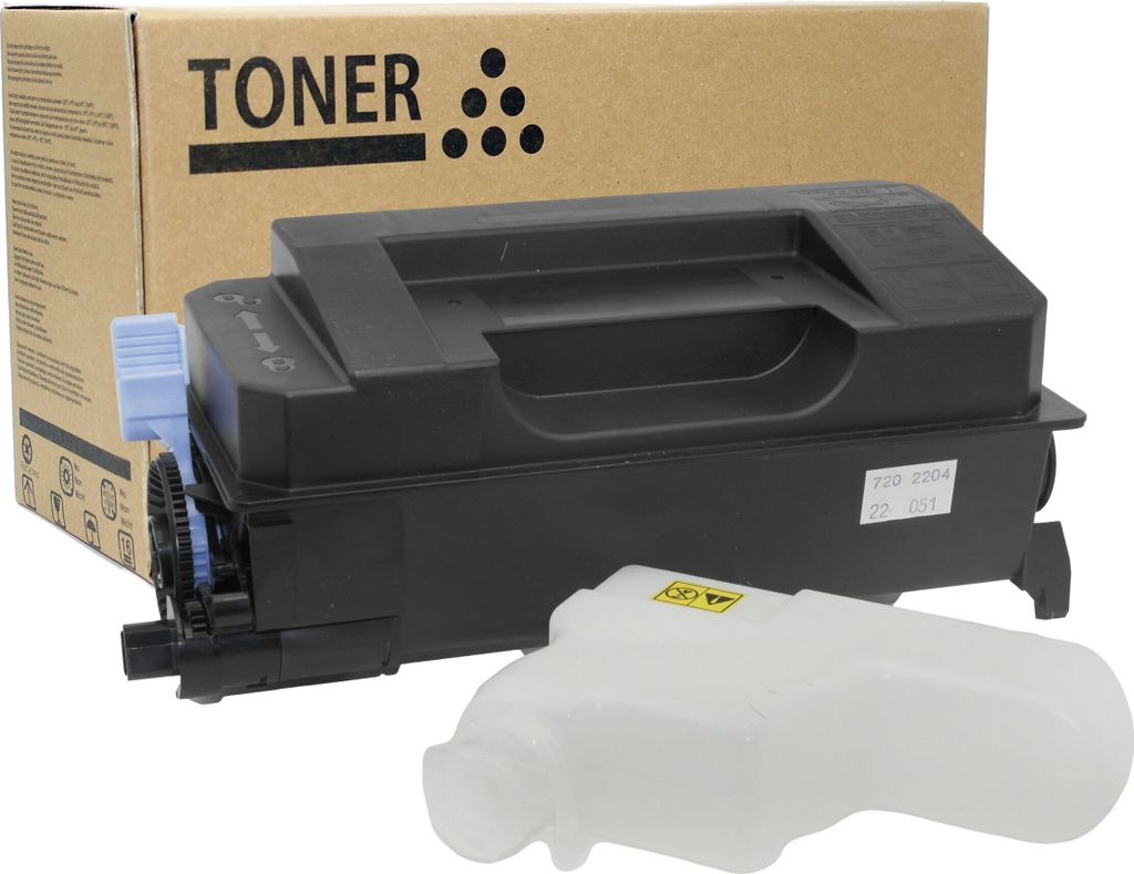 OBV Kompatibel B1230 Toner passend für Olivetti OLIVETTI D-COPIA 5514MF D-COPIA 6014MF PGL 2555 PGL 2655 - schwarz 25000 Seiten