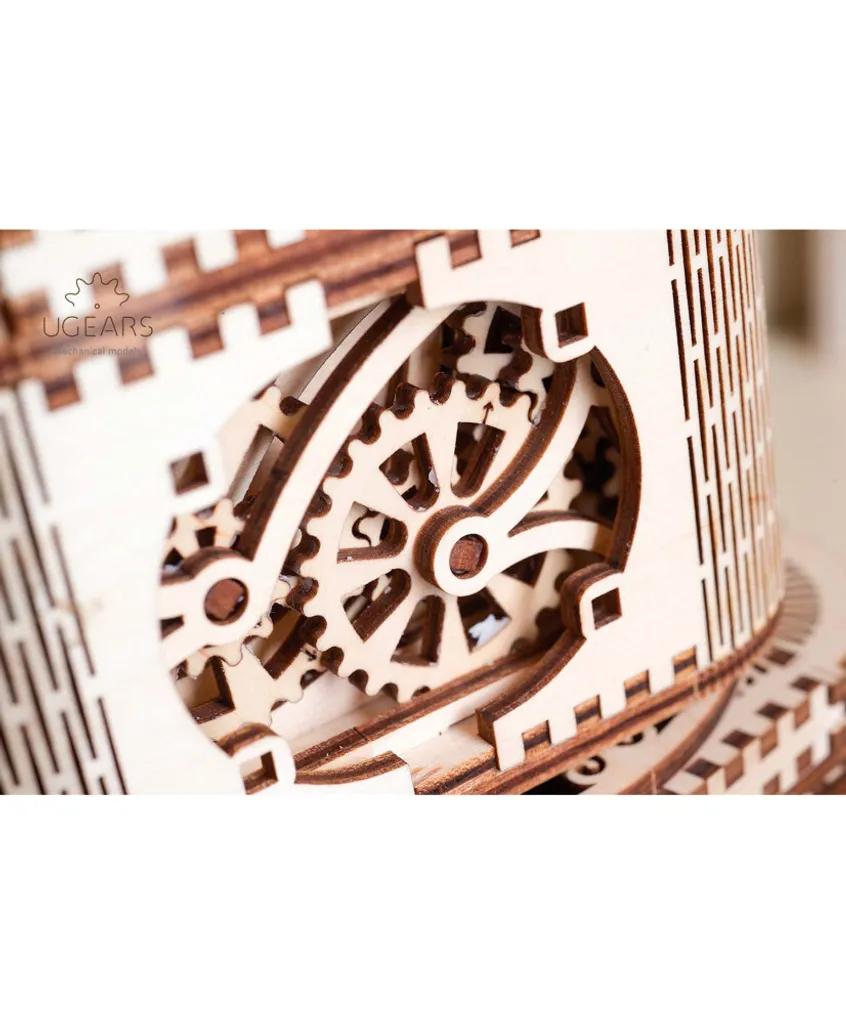 Coffre au Trésor Puzzle 3D en Bois avec Serrure à Code Mécanique - 22