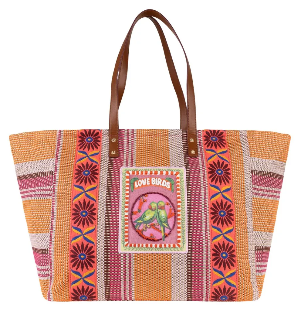 Sac shopper Oilily Sea Shopper violet : le cabas idéal pour le quotidien