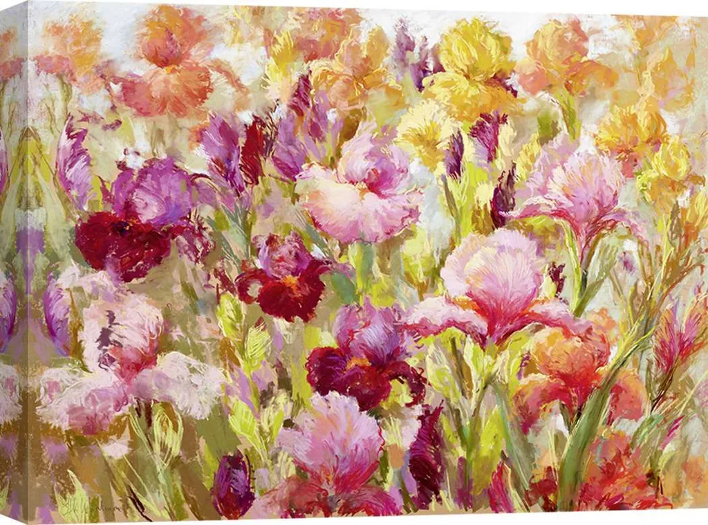 Décoration Murale Toile Fleurie Nel Whatmore - Tableau Art 60x40 cm