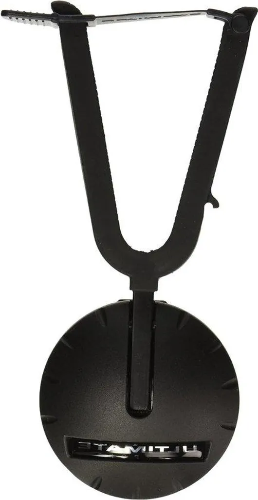 Support pour guitare Slatwall noir GS-10 pour panneau mural rainuré