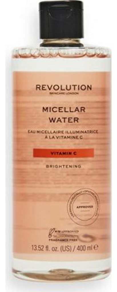 Revolution Skincare London Vitamin C Brightening Micellar Water Makeup Remover 400ml