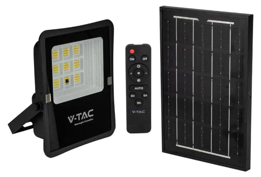 Led Solárny Projektor 6W 4000K 400Lm V-Tac Obrázok produktu 