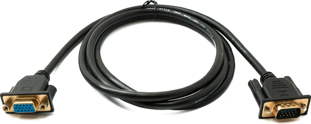 Prolunga VGA 1.5m System-S - Cavo HD D-Sub15 Maschio Femmina Professionale