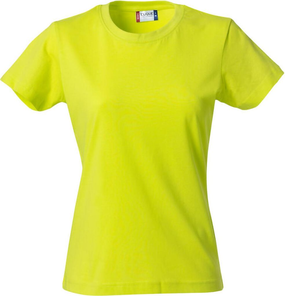 Damen T-Shirt Basic-T körpernah geschnitten