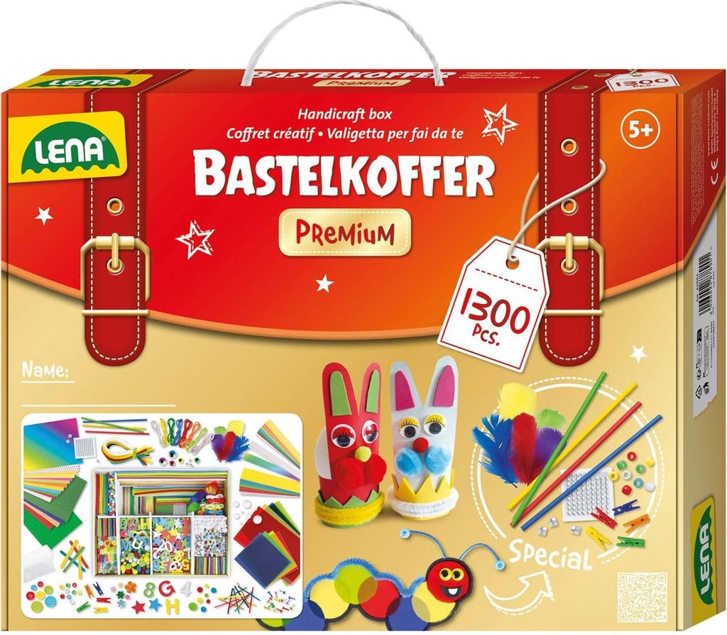 Bastelkoffer Premium, Faltschachtel