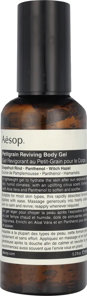 Aesop Gel Corporel au Petit-Grain 150ml - Formule aux Extraits d'Agrumes