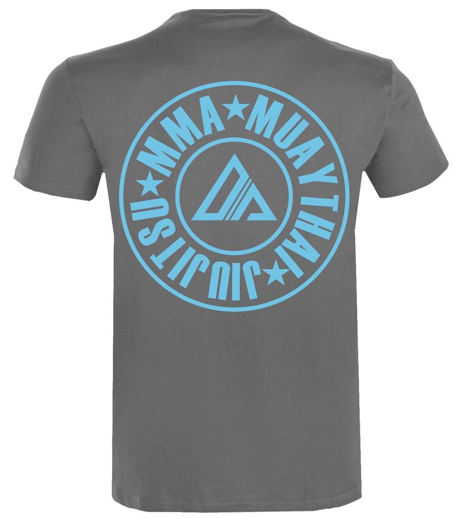 Dynamix Athletics T-Shirt Allsports - Grau/Blau(M)