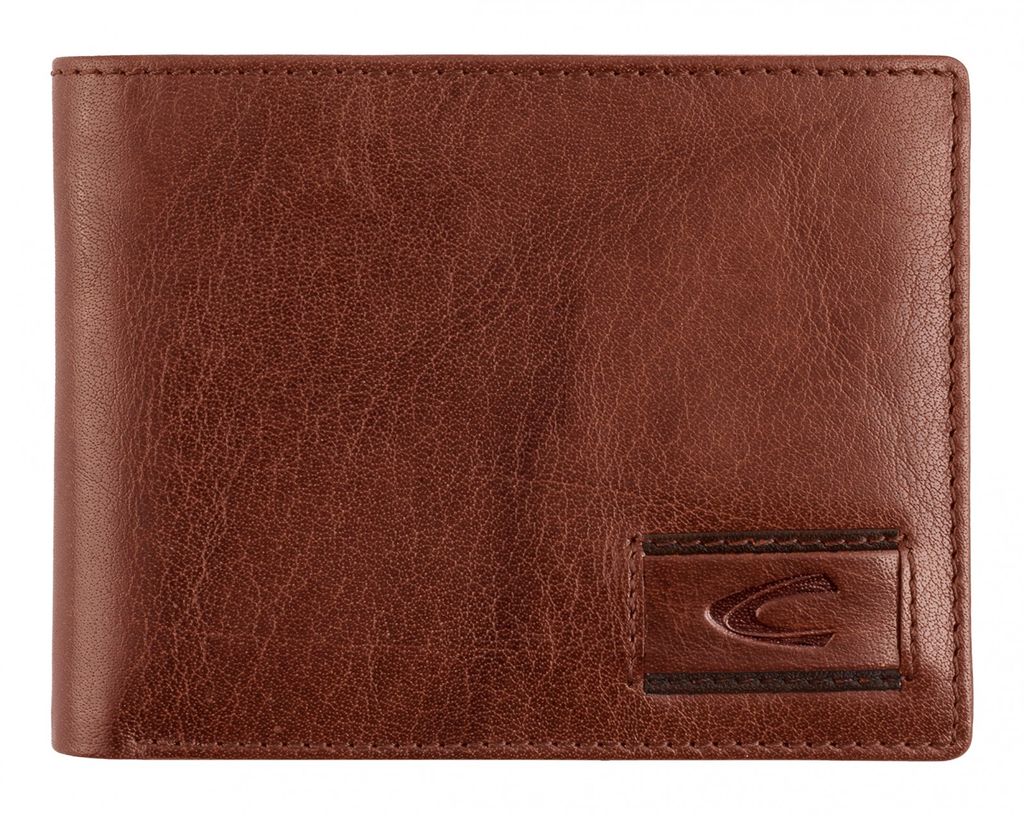 Camel Active Lederbörse Geldbörse Panama Querformat cognac