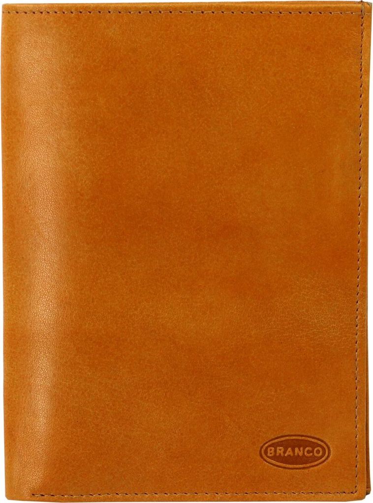 Brieftasche Organizer Reisebörse Dokumentenmappe Leder Damen Herren Hellbraun