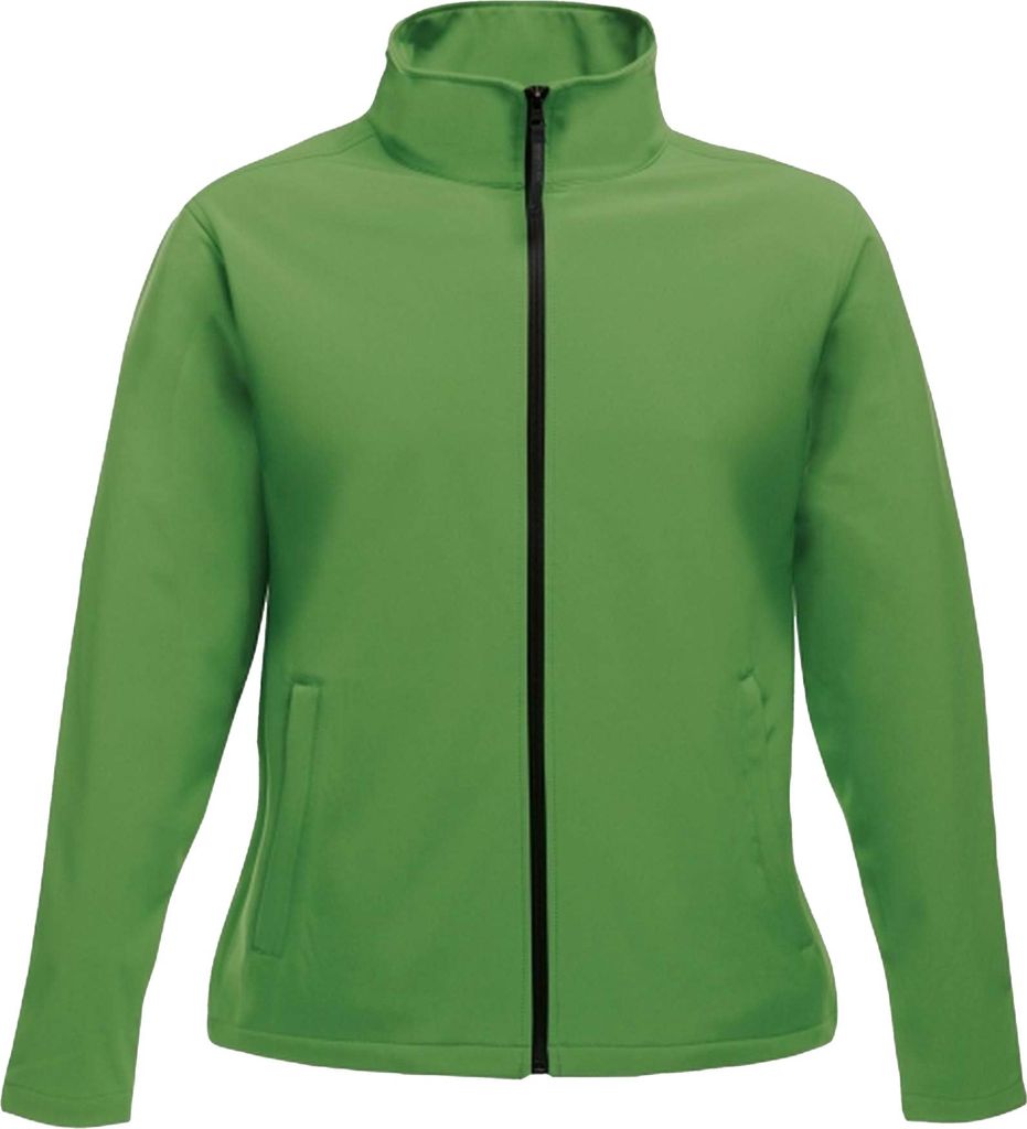 Regatta Professional - Softshelljacke Zum Bedrucken für Damen RG3561 (38 DE) (Neongrün/Schwarz)