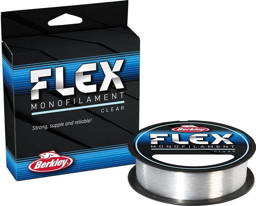 Berkley Flex Monofile Schnüre 300 M Durchsichtig 0.300 mm Durchsichtig 0.300 mm