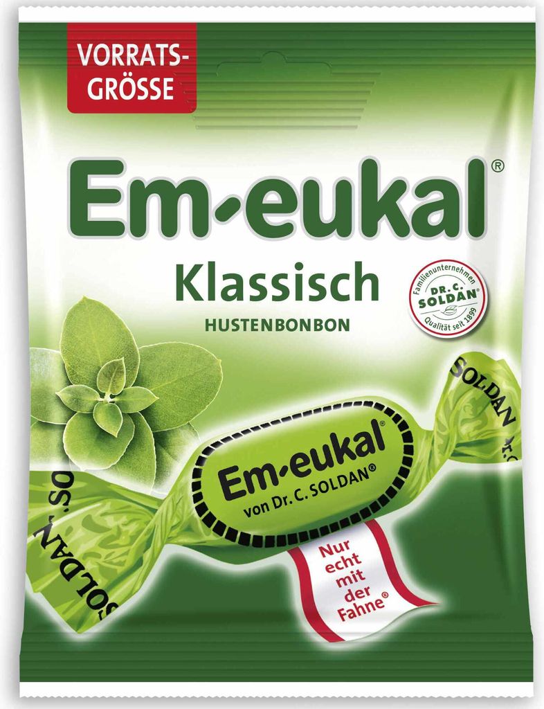 Em-eukal - Vorratsgröße XL - Klassisch -  150g (grün) Produktbild 