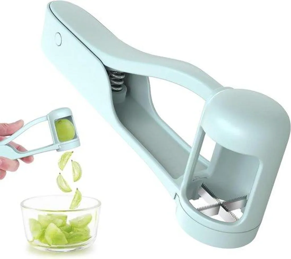 Coupe-fruits en quartiers avec lames inox pour repas bébé et salades