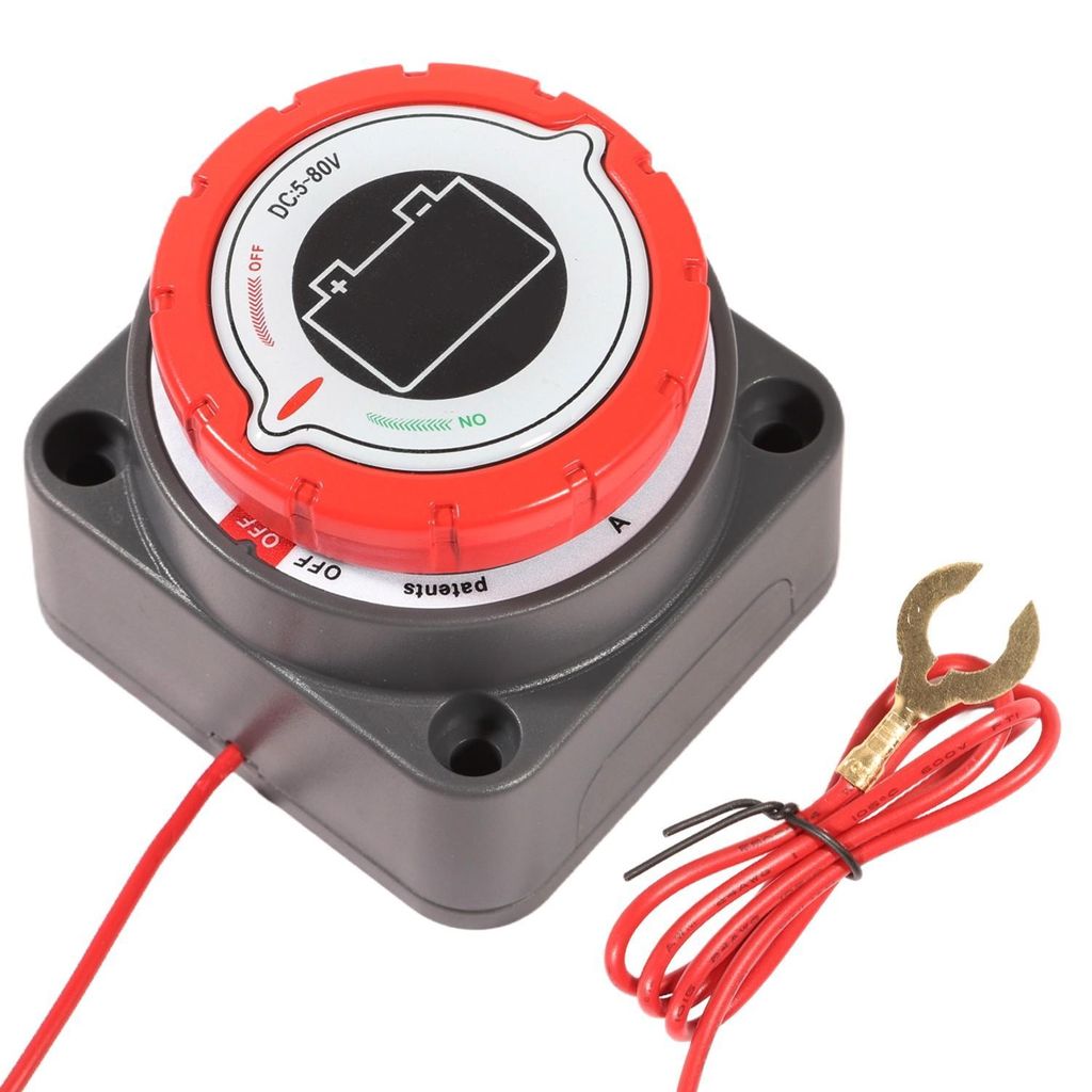 Batterietrennschalter Hauptschalter Stromschalter 5V-80V Boot Auto KFZ LKW