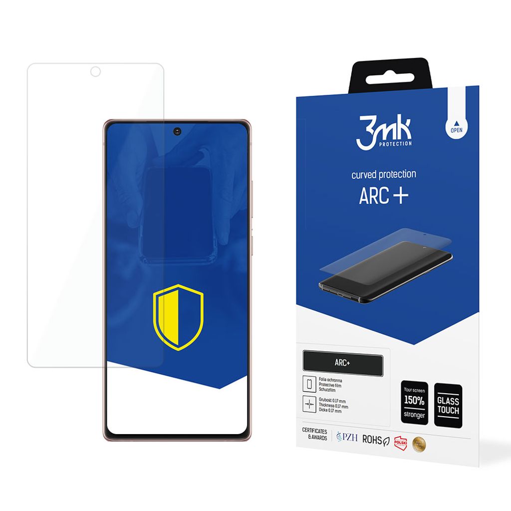 3mk Display Schutzfolie ARC+ für Samsung Galaxy Note 20 5G 0,17mm Self-Heal