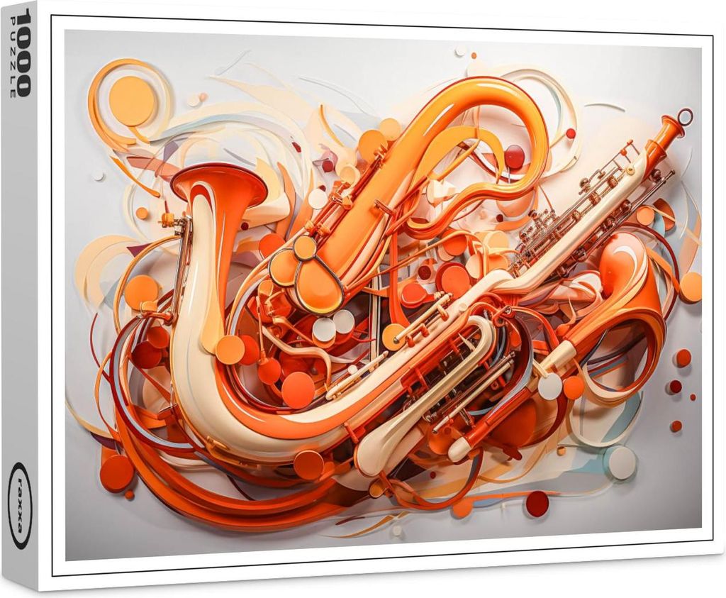 raxxa Premium-Puzzle "Saxophon 2", 1000 Teile