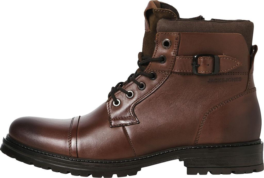JACK & JONES Herren Stiefel JFWDEXTER Leather Boot SN