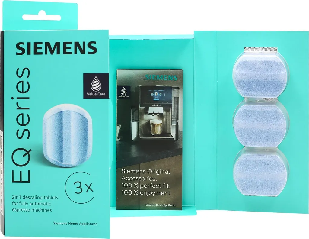 Kit d'entretien pour machine café Siemens et filtres AquaIntense - 7