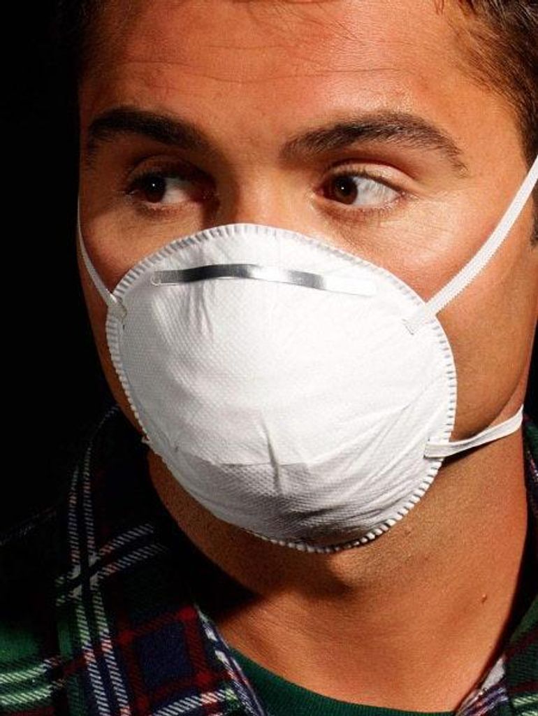 MAS-HIGW - Białe maseczki higieniczne jednorazowe z Zdjęcie produktu 