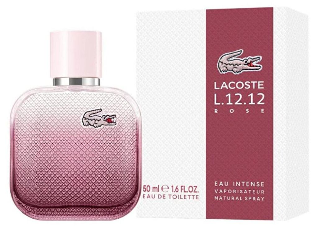 Lacoste L.12.12 Rose Eau Intense - EDT, 50 ml Zdjęcie produktu 