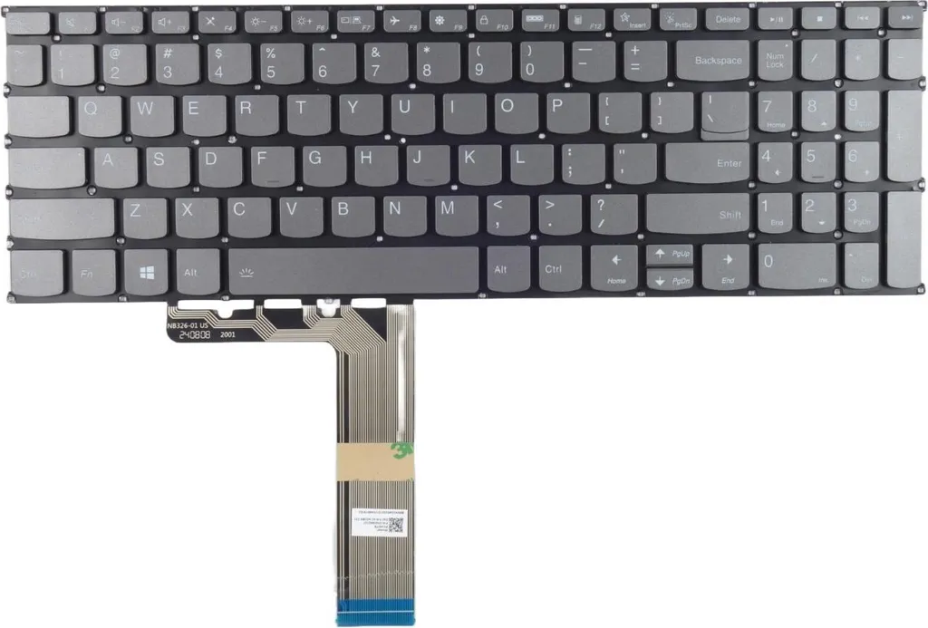 Clavier QWERTY US pour Lenovo IdeaPad Slim 5 16ABR8 ordinateur