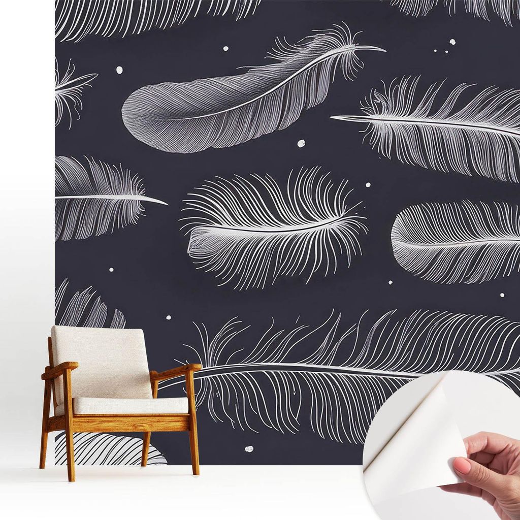 Fototapete selbstklebend - 250x250 cm - Tapete - Wandtapete - Wandbilder - Klebefolie - Dekofolie - Tapete Folie - Wand - Dekoration - Wohnzimmer -...