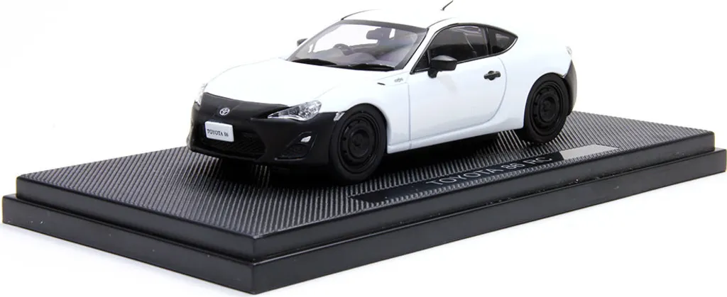 Cadeau idéal : Toyota 86 RC Ebbro 1:43 - Décoration bureau pour passionné