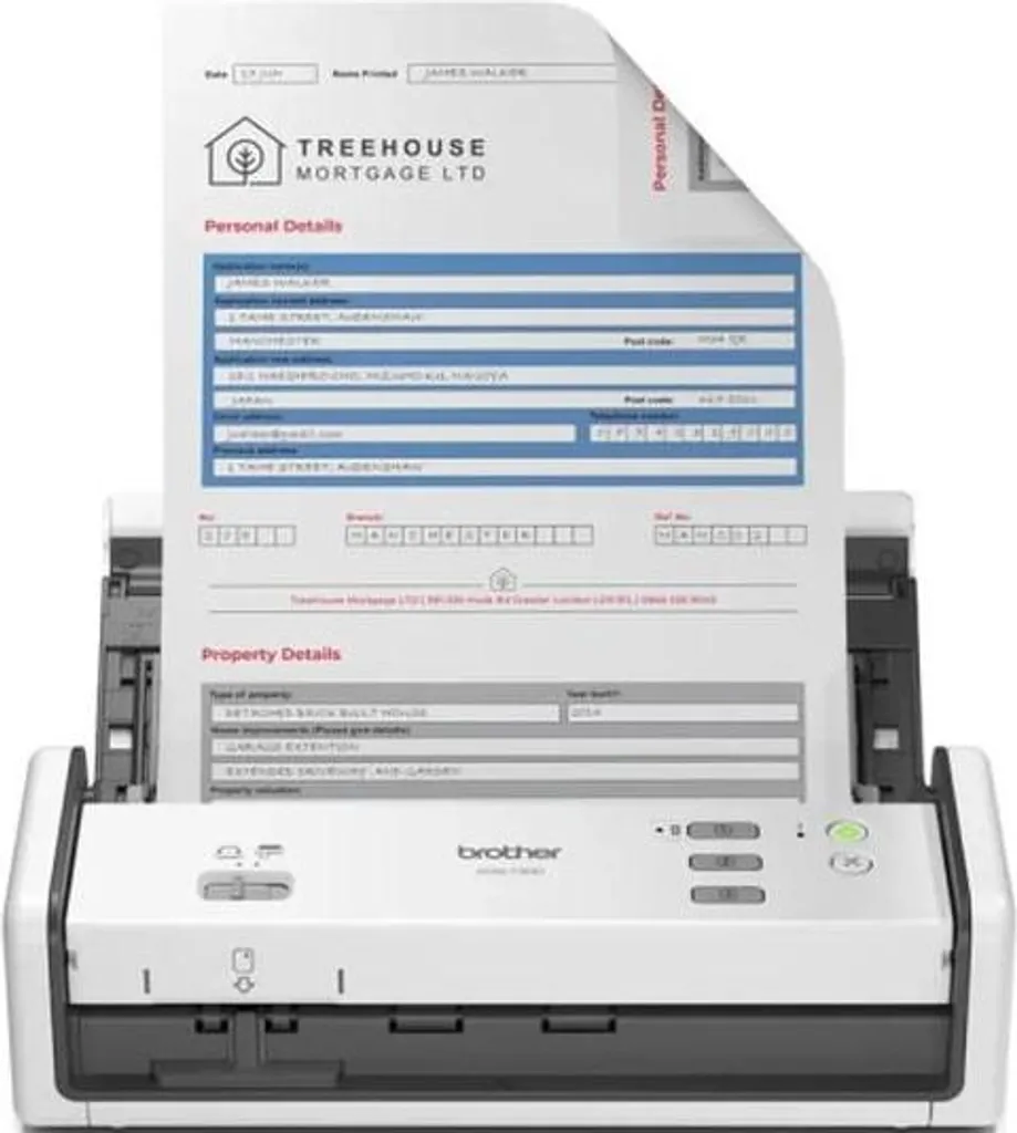 Scanner de Documents Portable Brother ADS-1300 USB-C pour le Bureau - 3