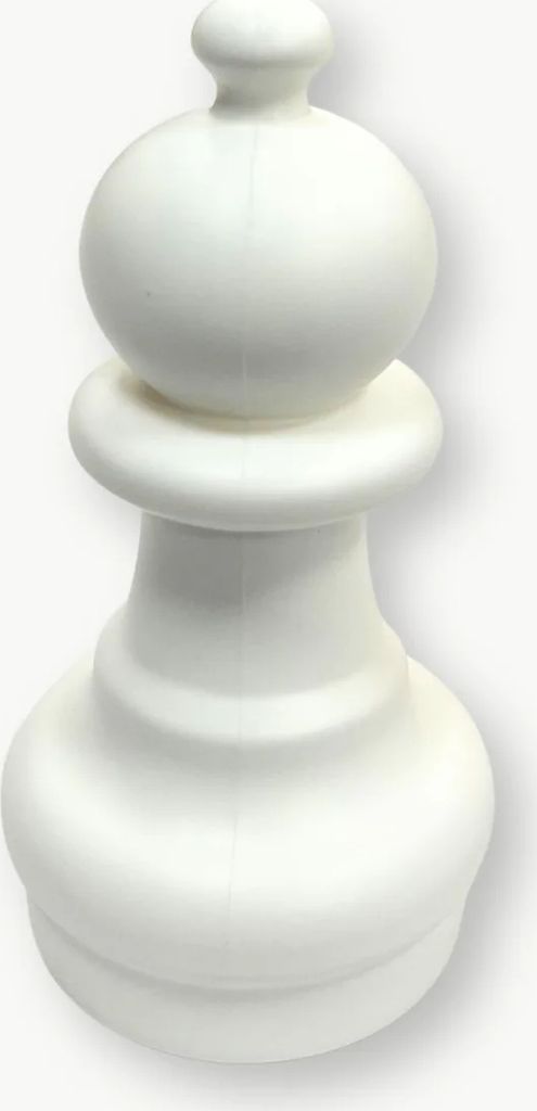 Ubergames - Schachfigur - Bauer 42 cm - Weiß - Geeignet für Ubergames Schachspiel