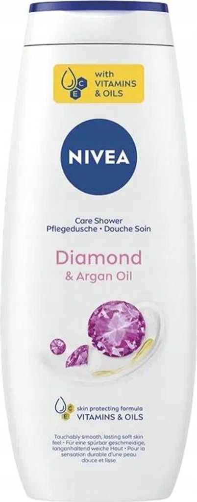 NIVEA DIAMANT & ARGANÖL Duschgel 500 ml Produktbild 