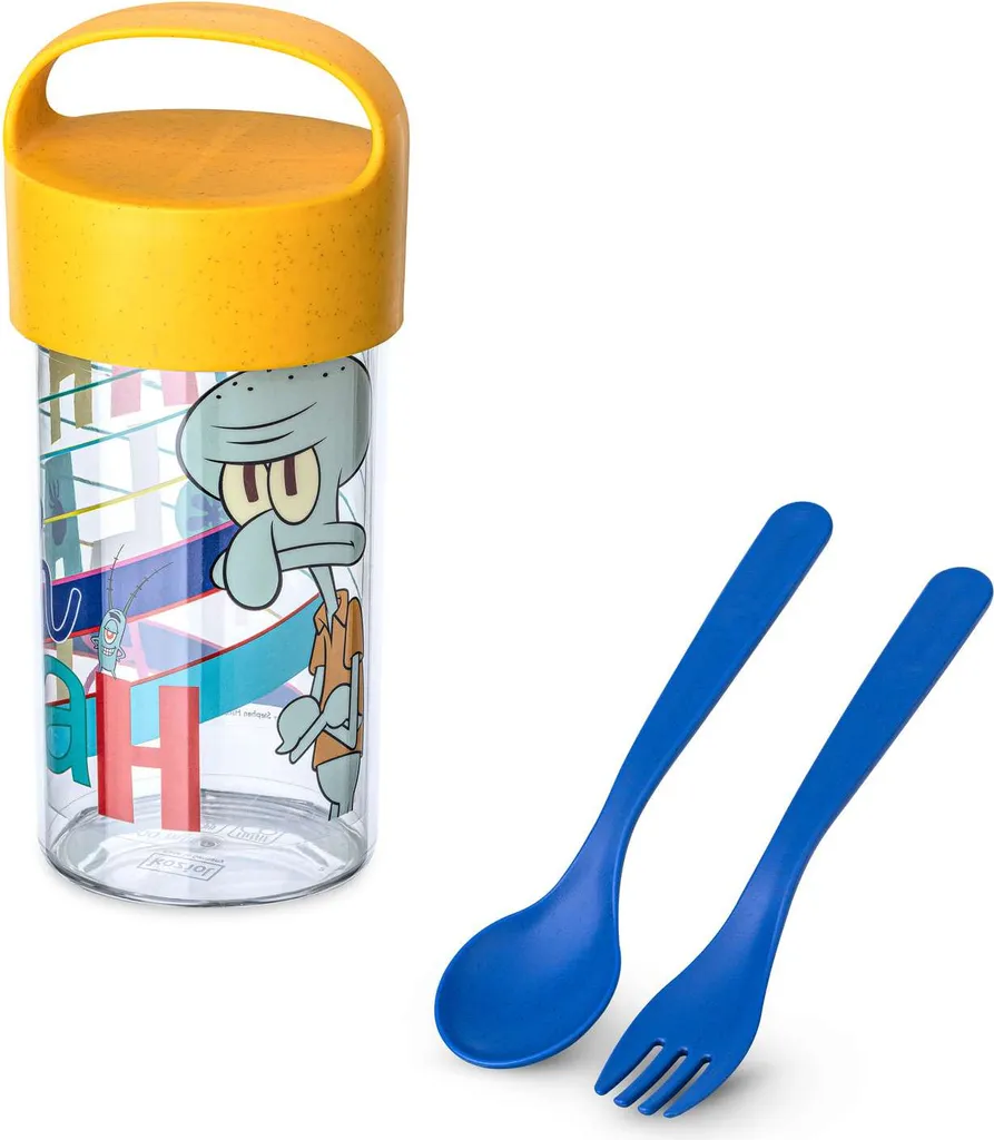 Contenitore Koziol Buddy Snack 500ml: Analisi Tecnica Set Posate