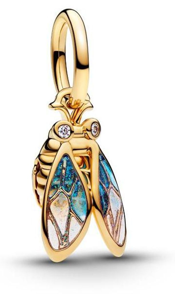 PANDORA MOMENTS Ciondolo Charms Cicala color oro 764490C01 Immagine del prodotto 