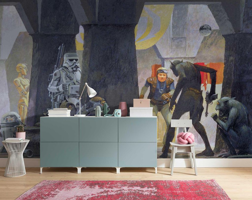 Komar Vlies Fototapete "Star Wars Classic RMQ Mos Eisley Produktbild 