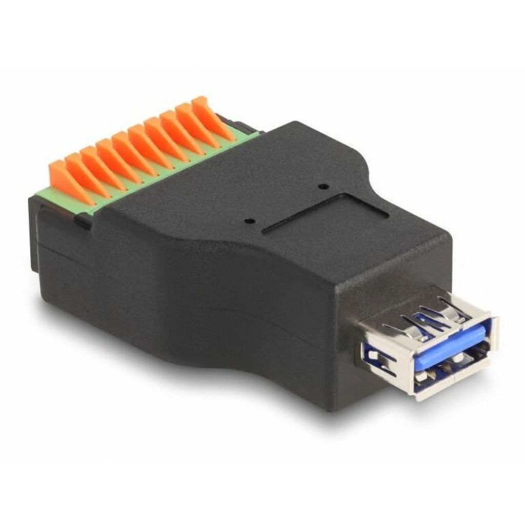 DELOCK USB 3.2 Gen 1 Typ-A Buchse zu Terminalblock Adapter