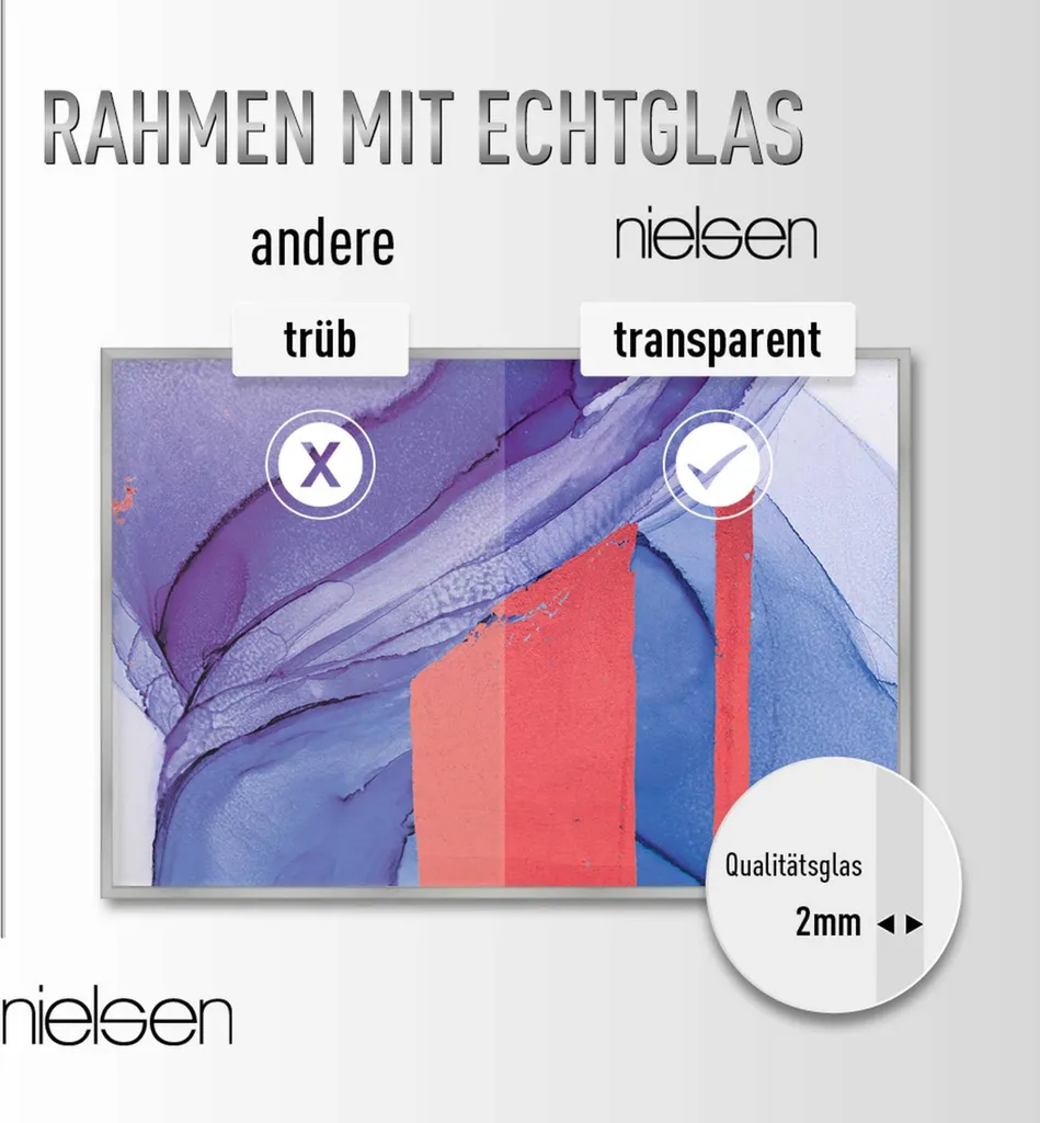 Nielsen Classic Cornice A3 Alluminio Nero Anodizzato 29,7x42 - 4