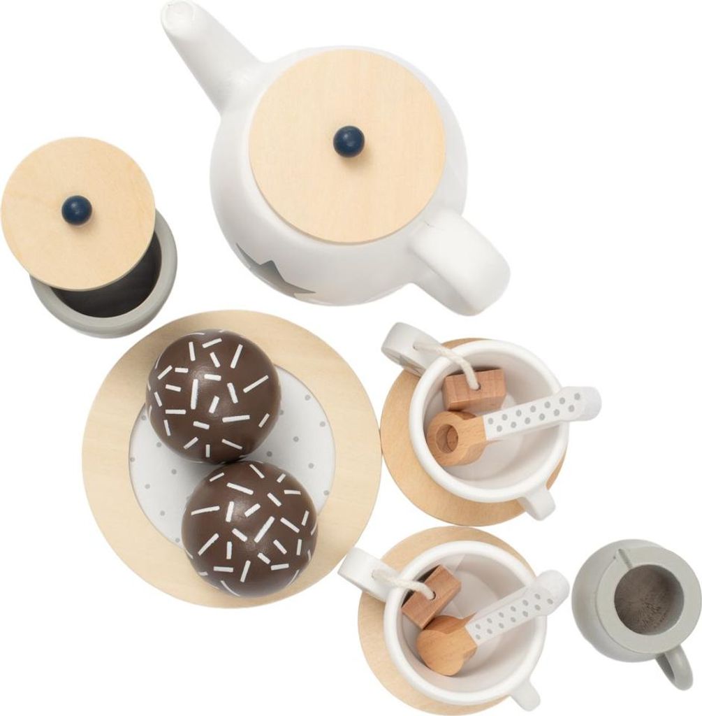 Montessori Baby Mix Teeset aus Holz fü r Kinder