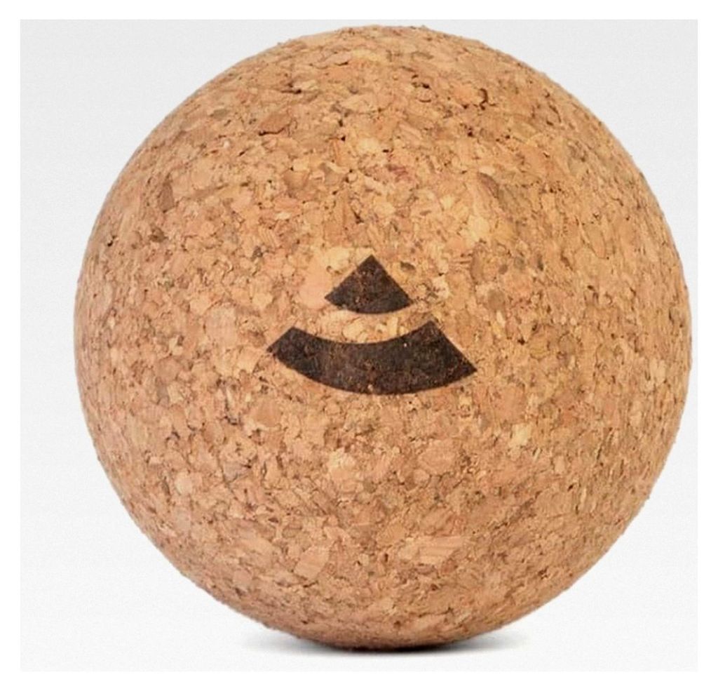 Faszienball Ø 6 cm | Massageball aus Kork | Faszienkugel aus Naturmaterial gegen Muskelverspannungen | Massageball für Faszienmassage und Trigger...