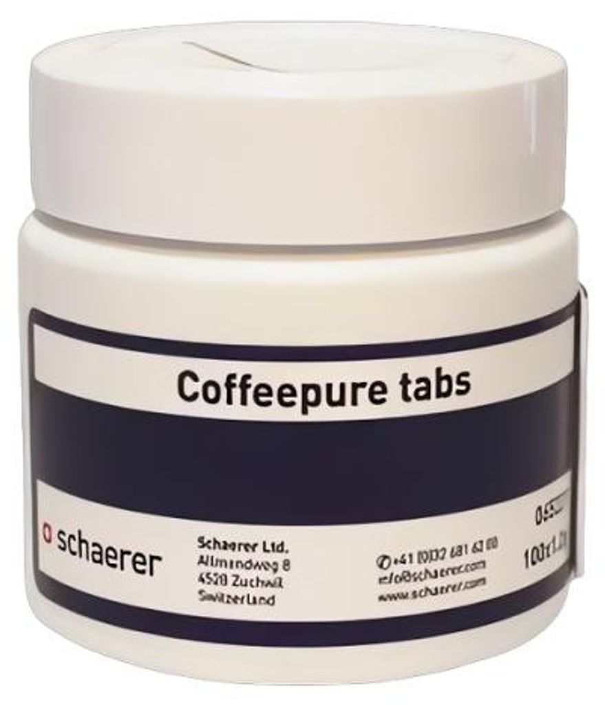 Schaerer Coffeepure Reinigungstabletten, 100 Stück. Produktbild 
