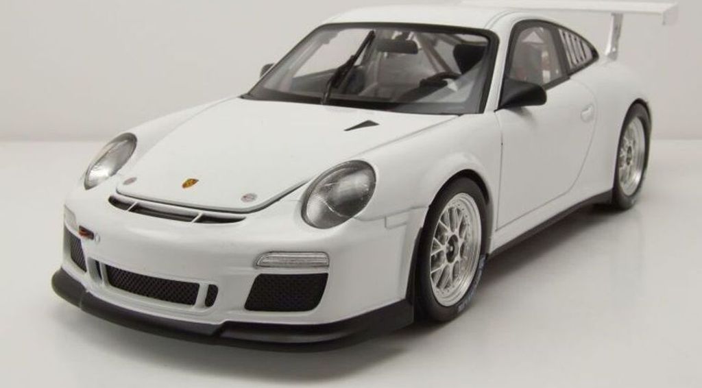 Welly 18033W Porsche 911 (997.2) GT3 Cup Street Version 2012 weiß 1:18