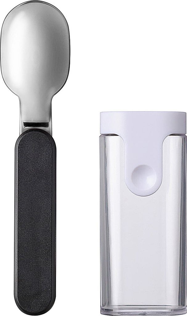 Faltbarer Löffel Ellipse - Nordic black Produktbild 
