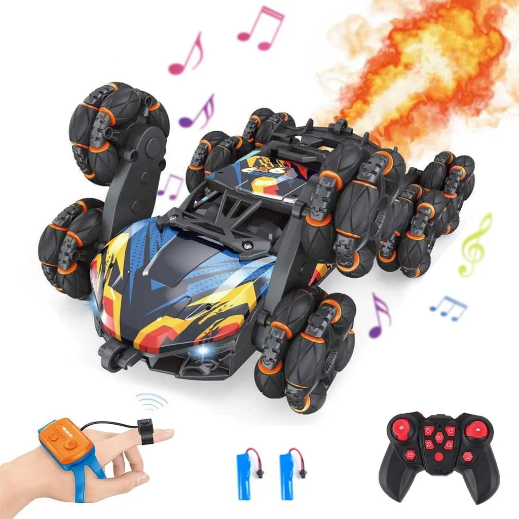 Voiture télécommandée 8WD RC Drift avec commande manuelle pour garçons